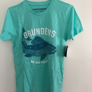 Grundens Mint green ladies tee